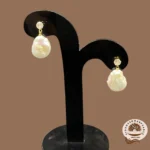 Radiant Baroque Pearl Earrings 1 - Image 2