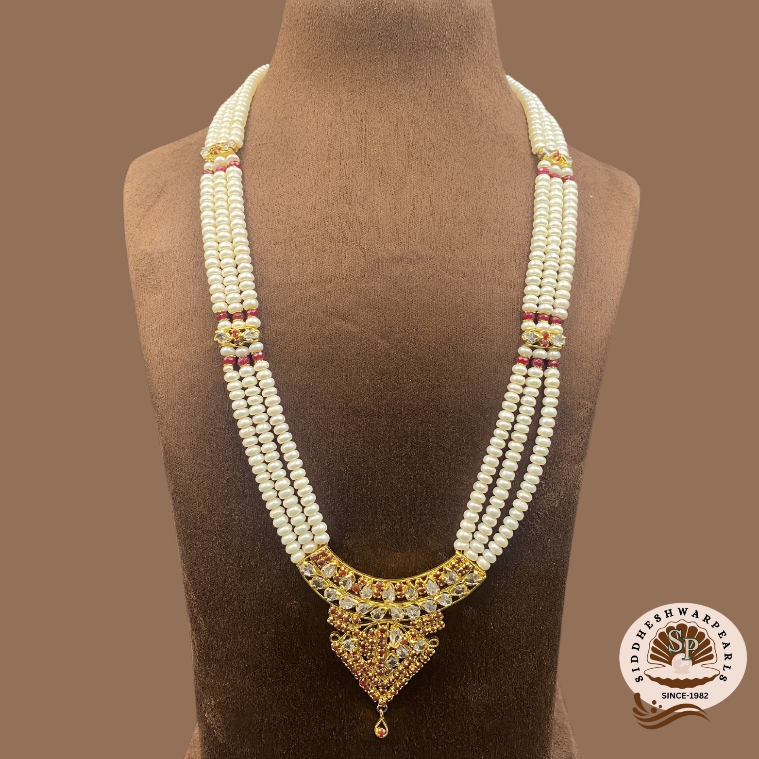 Bridal Set3 Logo Bridal Pearl Jewellery Set