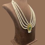 Glamorous Bridal Pearl Jewellery Set 5 - Image 3
