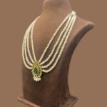 Glamorous Bridal Pearl Jewellery Set 5 - Image 4