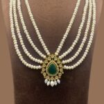 Glamorous Bridal Pearl Jewellery Set 5 - Image 2