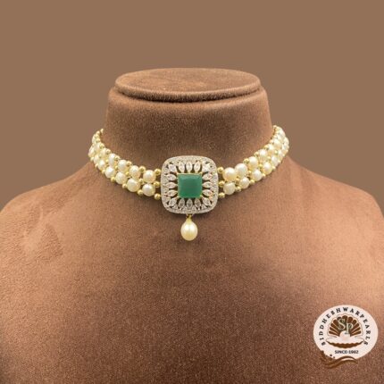 Pearl Choker Set