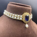 Luxurious Pearl Choker Set 3 - Image 3