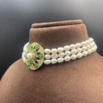 Impeccable Pearl Choker Set 4 - Image 4