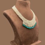 Sumptuous Hyderabadi Pearl Jewellery Set 1 - Image 3