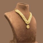 Graceful Hyderabadi Pearl Necklace 1 - Image 3