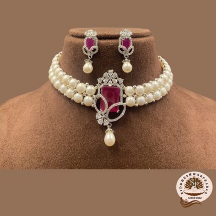 Pearl Choker Set