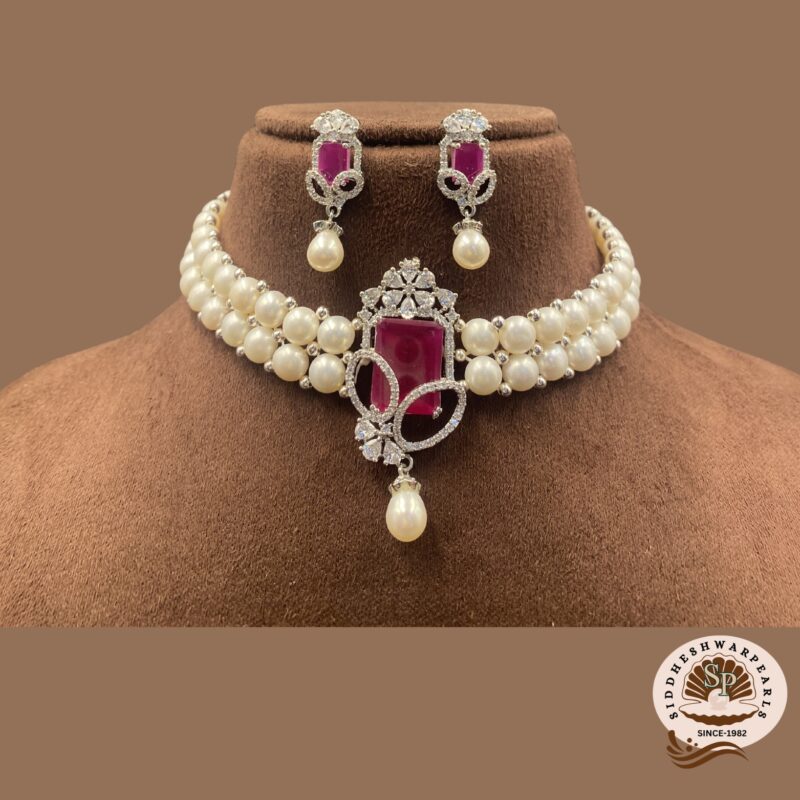 Pearl Choker Set