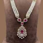 Lustrous Rani Haar Set 1 - Image 2