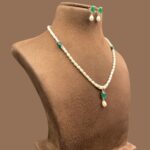 Simple Single Pearl Necklace 4 - Image 3