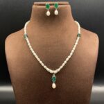 Simple Single Pearl Necklace 4 - Image 2