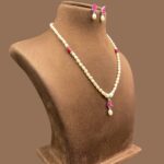 Simple Single Pearl Necklace 5 - Image 3