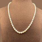 Simple Single Pearl Necklace 1 - Image 2