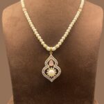 Simple Necklace with Pearl 1 - Image 2