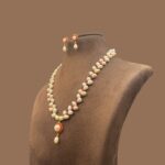 Unleash Zig Zag Pearl Necklace - Image 4