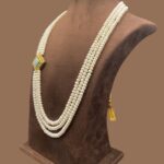 Majestic Green Stone Side Brooch Necklace 1 - Image 4