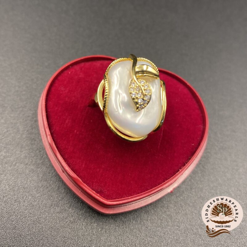 Baroque Pearl Ring