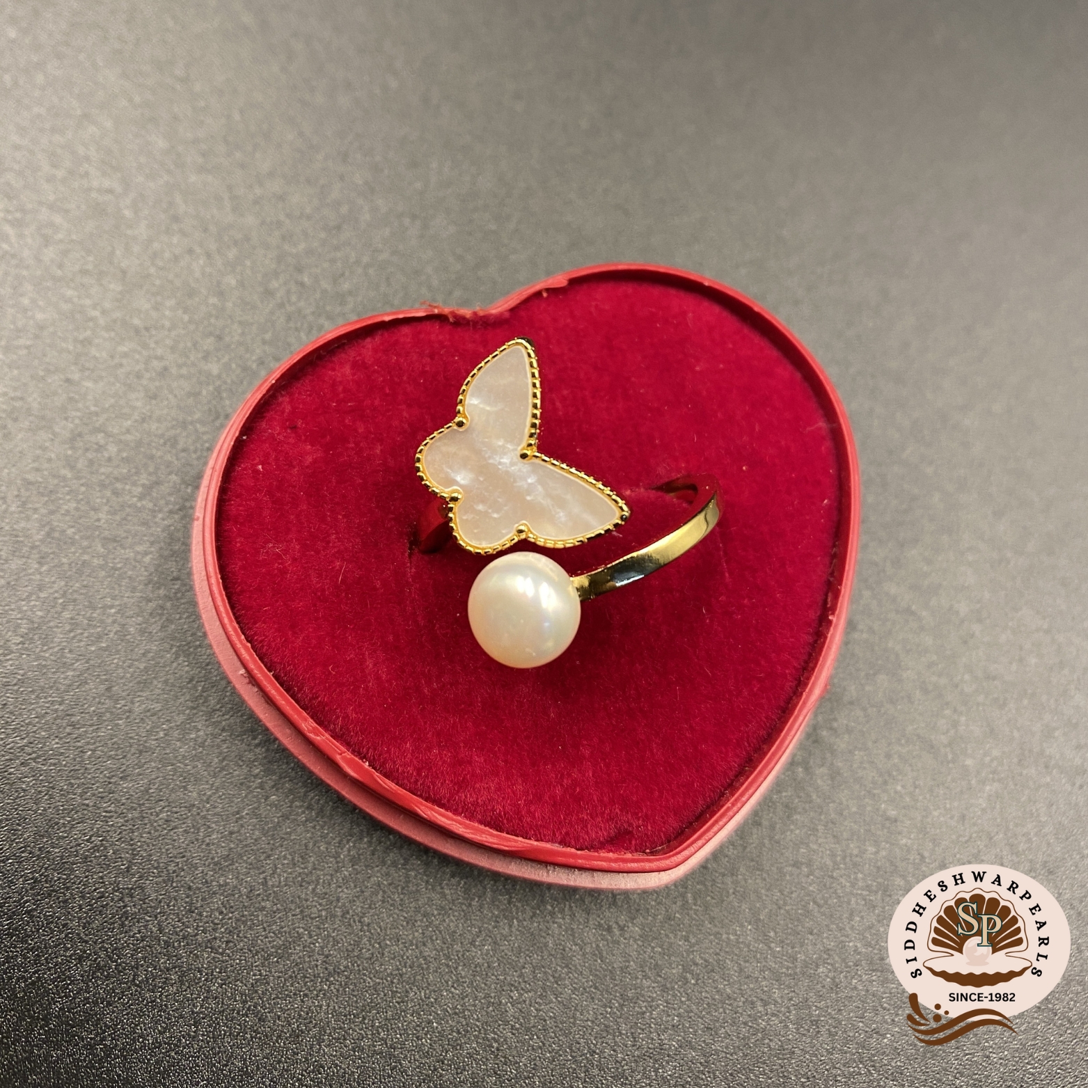 Oyster with Pearl Oyster Pearl Rings