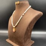 Multicolour Pendant Pearl Necklace