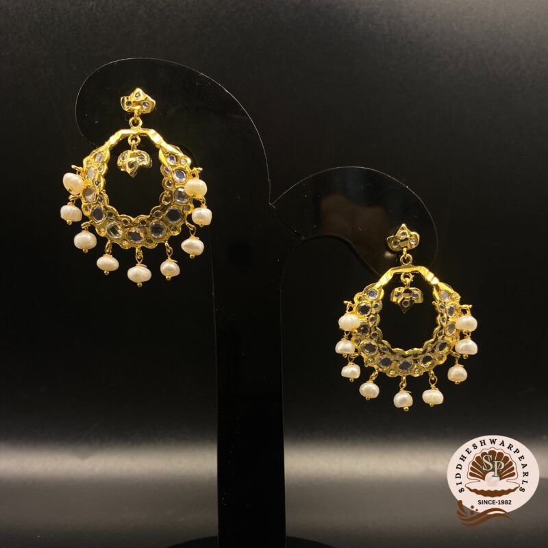 Chandbali Earrings Set