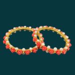 Fierce Pearl and Coral Bangles 2 - Image 2