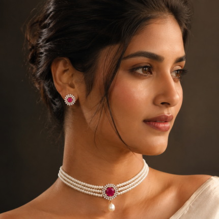 Pearl Choker Necklace