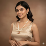 Simple Pearl Pendant Necklace 4