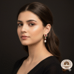 Glamorous Pearl Hanging Earrings 8