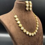 Lustrous Hyderabadi Pearl Jewellery Set 3 - Image 2