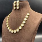 Lustrous Hyderabadi Pearl Jewellery Set 3 - Image 3