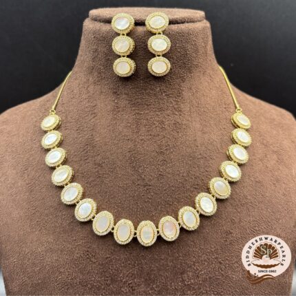 Hyderabadi Pearl Jewellery Set