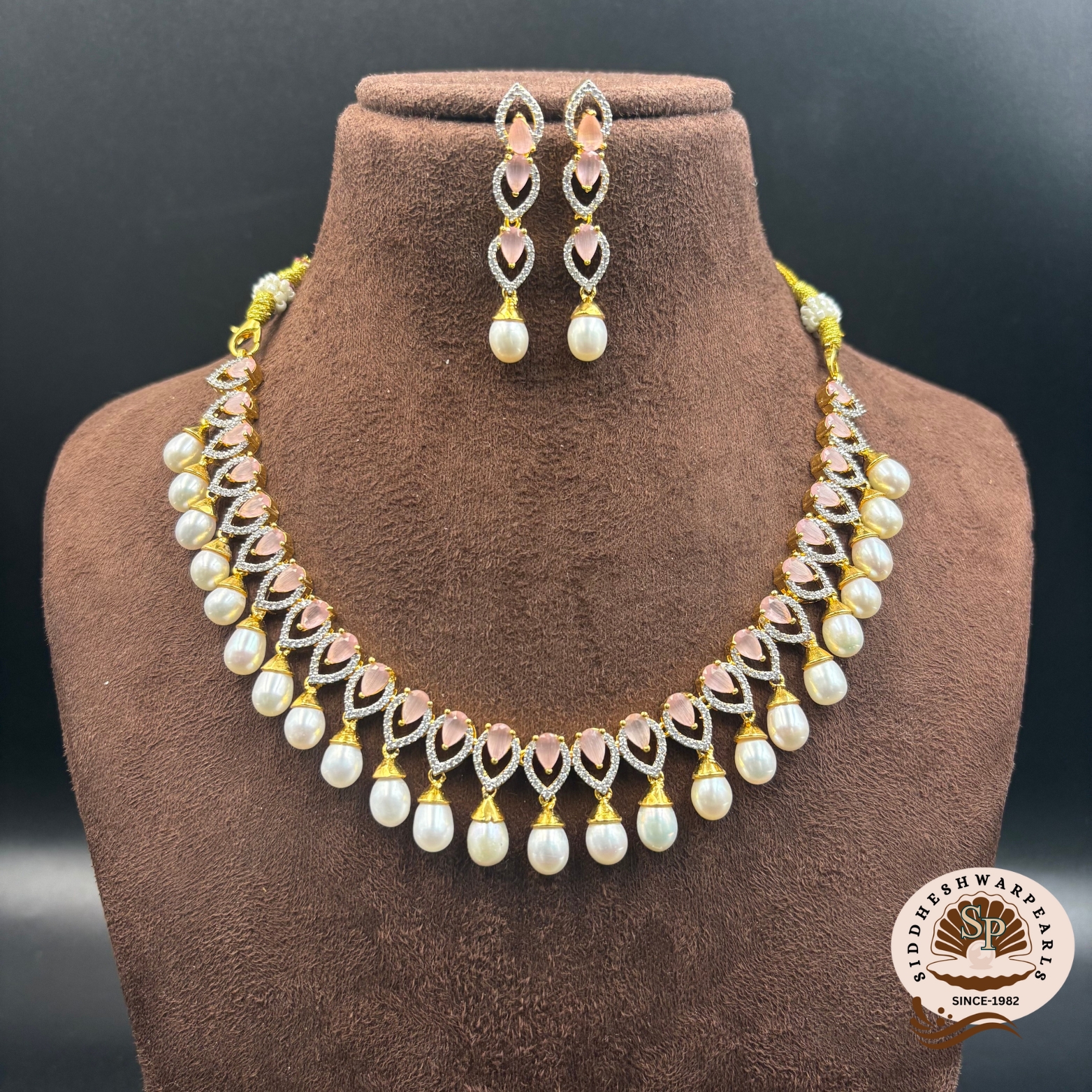 Hpj2 Hyderabad Pearl Jewellery Set 2 - Image 1