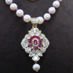 Simple Pendant Pearl Necklace - Image 6
