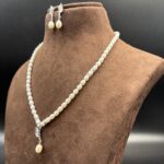 Simple Necklace with Pearl 10 - Image 3