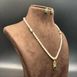 Simple Single Pearl Necklace 6 - Image 3