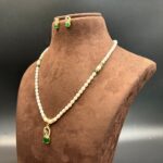 Simple Single Pearl Necklace 6 - Image 4