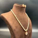 Simple Pearl Pendant Necklace 4 - Image 2