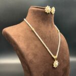 Simple Pearl Pendant Necklace 5 - Image 2