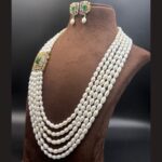 Bridal Pearl Jewellery Set 6 - Image 3