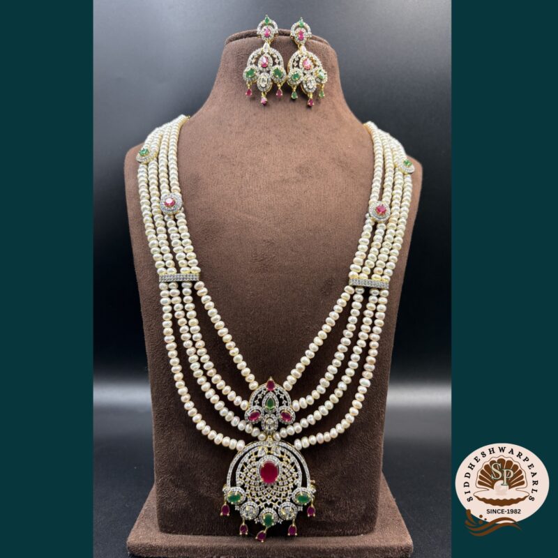 Bridal Pearl Jewellery Set