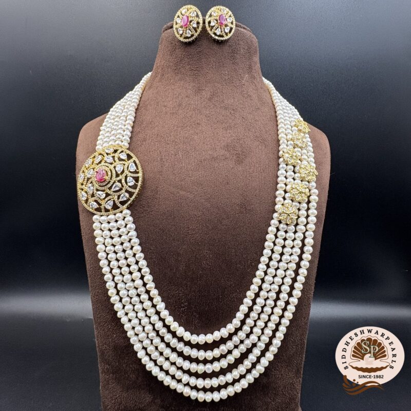 Bridal Pearl Jewellery Set