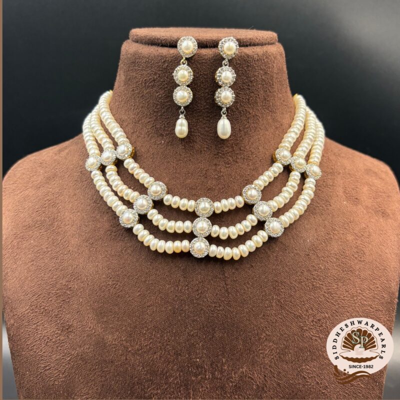 Pearl Choker Set