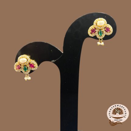 pearl drop earrings