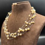 Simple Elegant Pearl Necklace - Image 3
