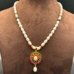 Simple Elegant Pearl Necklace 2 - Image 2