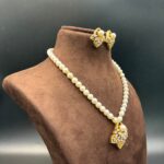 Simple Elegant Pearl Necklace 3 - Image 3