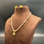 Simple Elegant Pearl Necklace 4 - Image 3