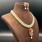Simple Elegant Pearl Necklace 6 - Image 2