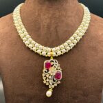 Simple Elegant Pearl Necklace 6 - Image 4