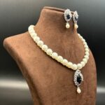 Simple Elegant Pearl Necklace 7 - Image 2